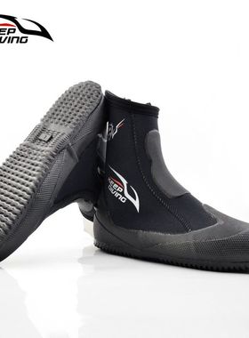 KEEP DIVING潜水靴5MM潜水鞋高弹帮硫化涉水鞋溯溪渔猎保暖防滑鞋