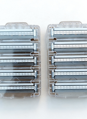 适配吉利超级感应刀片 10片装 进口材质 双层剃须刮胡替换刀片头