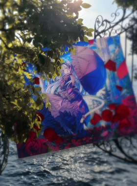 AbyssGaming【琉璃】1.5MM2.5D倒角 涂层速度玻璃鼠标垫