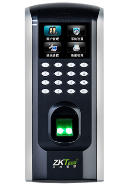 熵基科技F7PLus指纹门禁机办公室员工打卡密码签到考勤门禁一体机