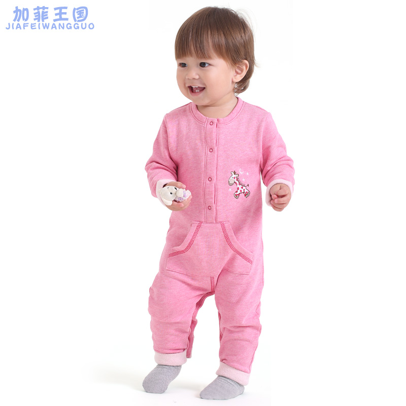 婴儿衣服秋冬季加菲王国宝宝衣服