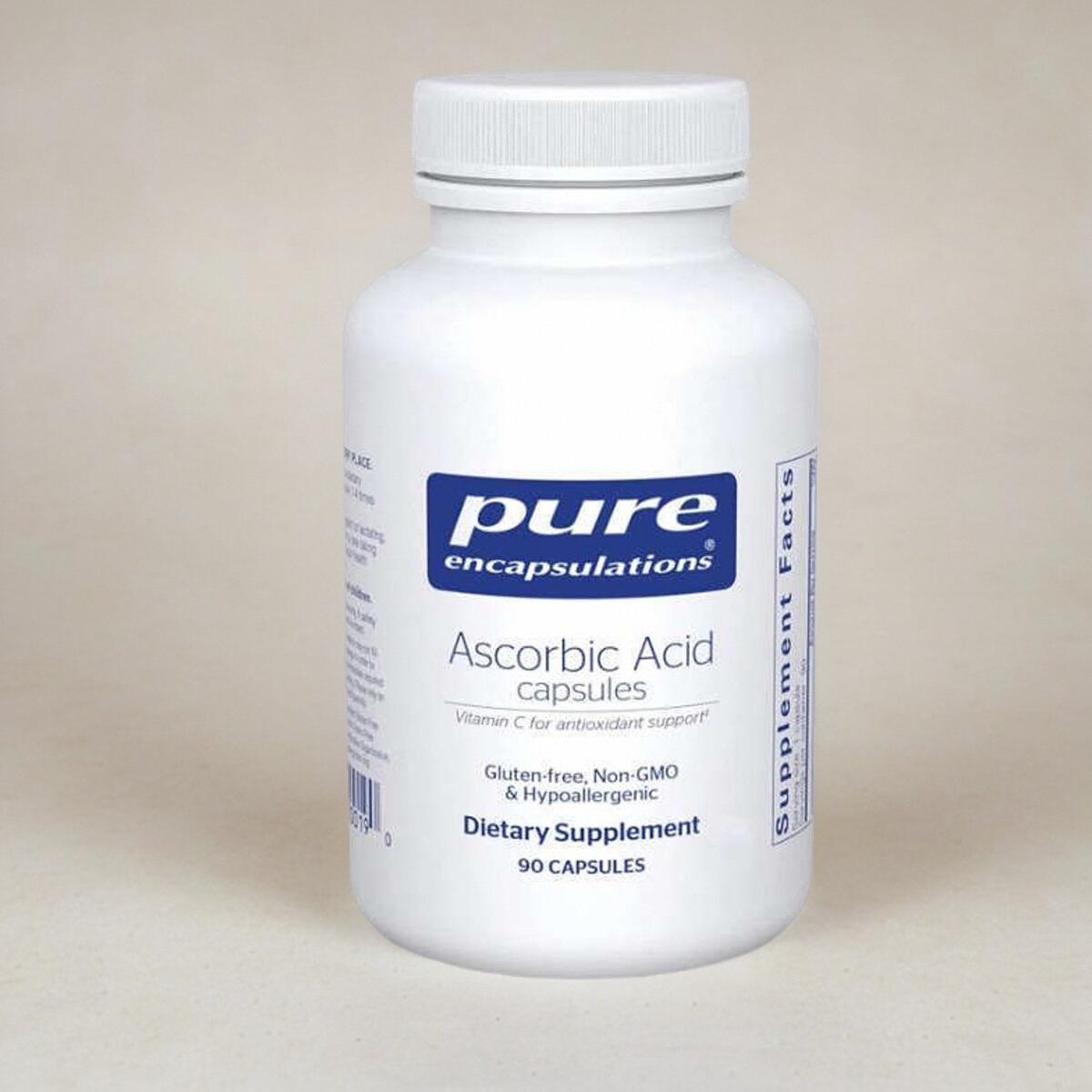 美国购Ascorbic Acid Capsules 成人保健胶囊高活性维生素C免疫力