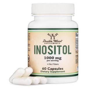 美国成人肌醇胶囊Inositol Capsules (Myo Inositol)60粒
