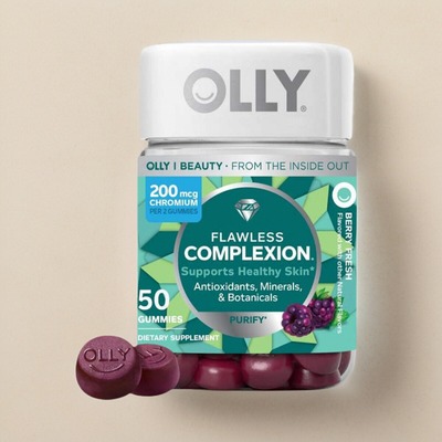 美国肌肤清爽健康软糖 Flawless Complexion维生素E+A锌男士女性