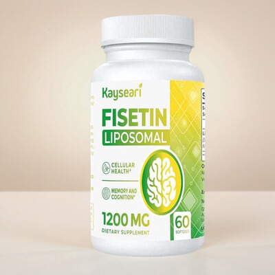 美国购脂质体漆黄素Fisetin 非瑟酮Liposomal1200毫克成人保健