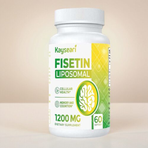 美国购脂质体漆黄素Fisetin 非瑟酮Liposomal1200毫克成人保健