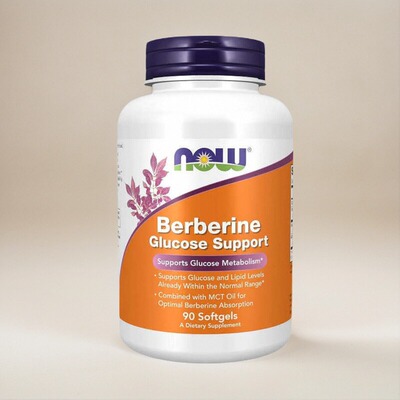 美国代购成人黄连素Berberine控糖结合MCT油易吸收90粒葡萄糖代谢