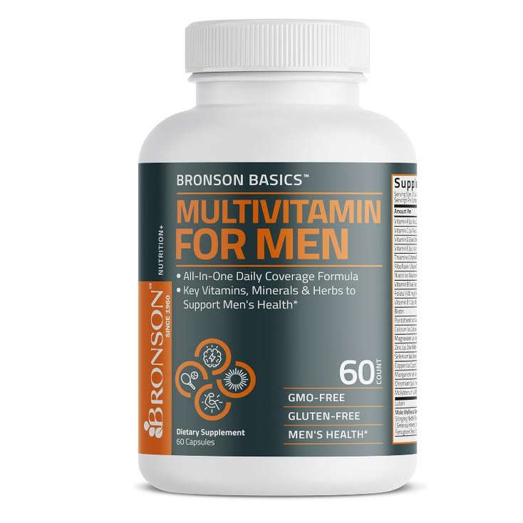Bronson Multivitamin for Men男士复合维生素矿物质90One Daily