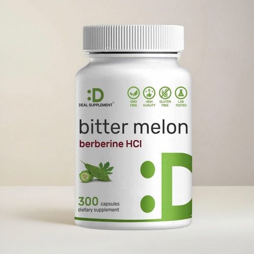 美国代购成人苦瓜黄连素Bitter Melon  Berberine控糖血糖平衡300