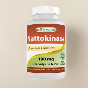 美国代成人纳豆胶囊Nattokinase 2000FU 家人健康保健心脑血管保