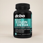 美国成人肠胃清洁益生菌Colon Detox 15天体重控制30粒