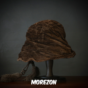 MOREZON【KREUZZZ Atelier】时尚潮人复古百搭抽绳渔夫帽子