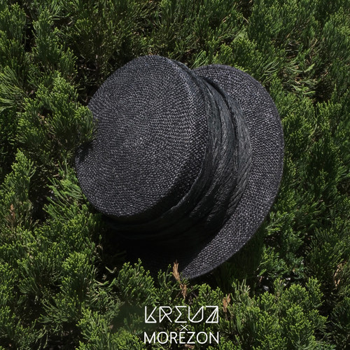 MOREZON【KREUZZZ Kuro】26春夏设计师天然草焦麻网纱平顶草帽女
