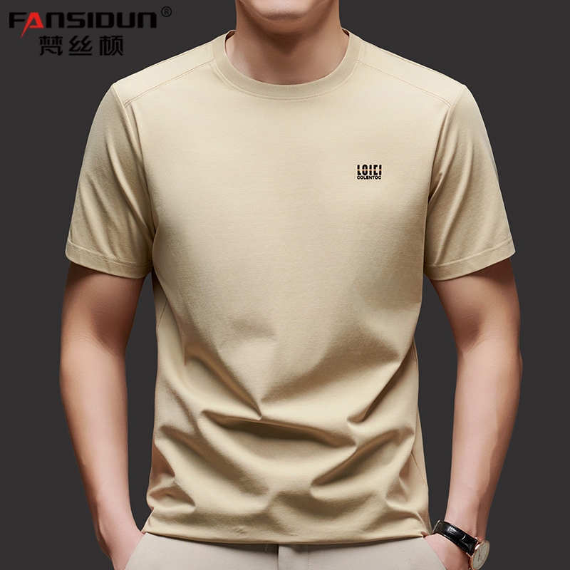 2025夏季新款男士短袖T恤衫
