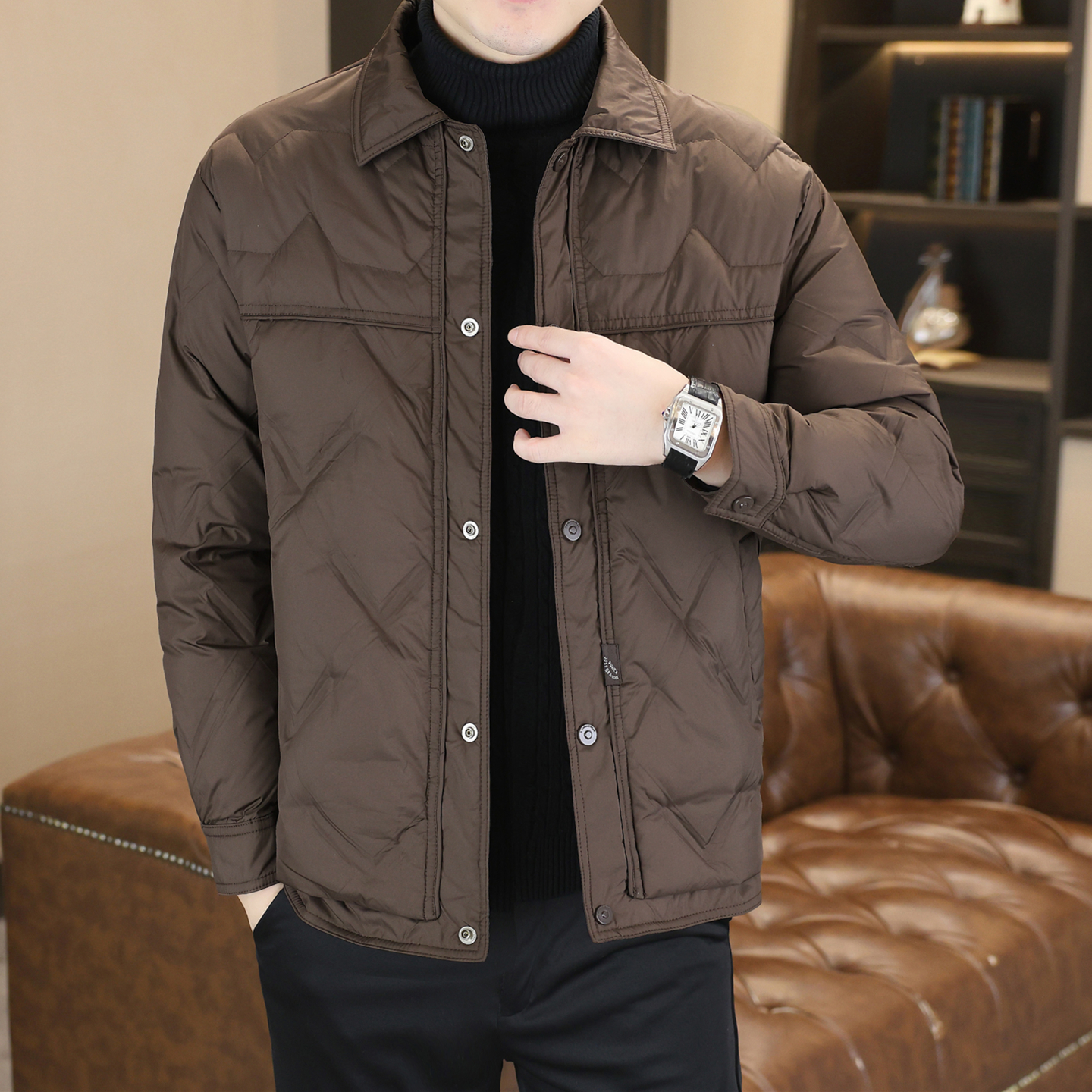 冬季新款休闲羽绒服外套