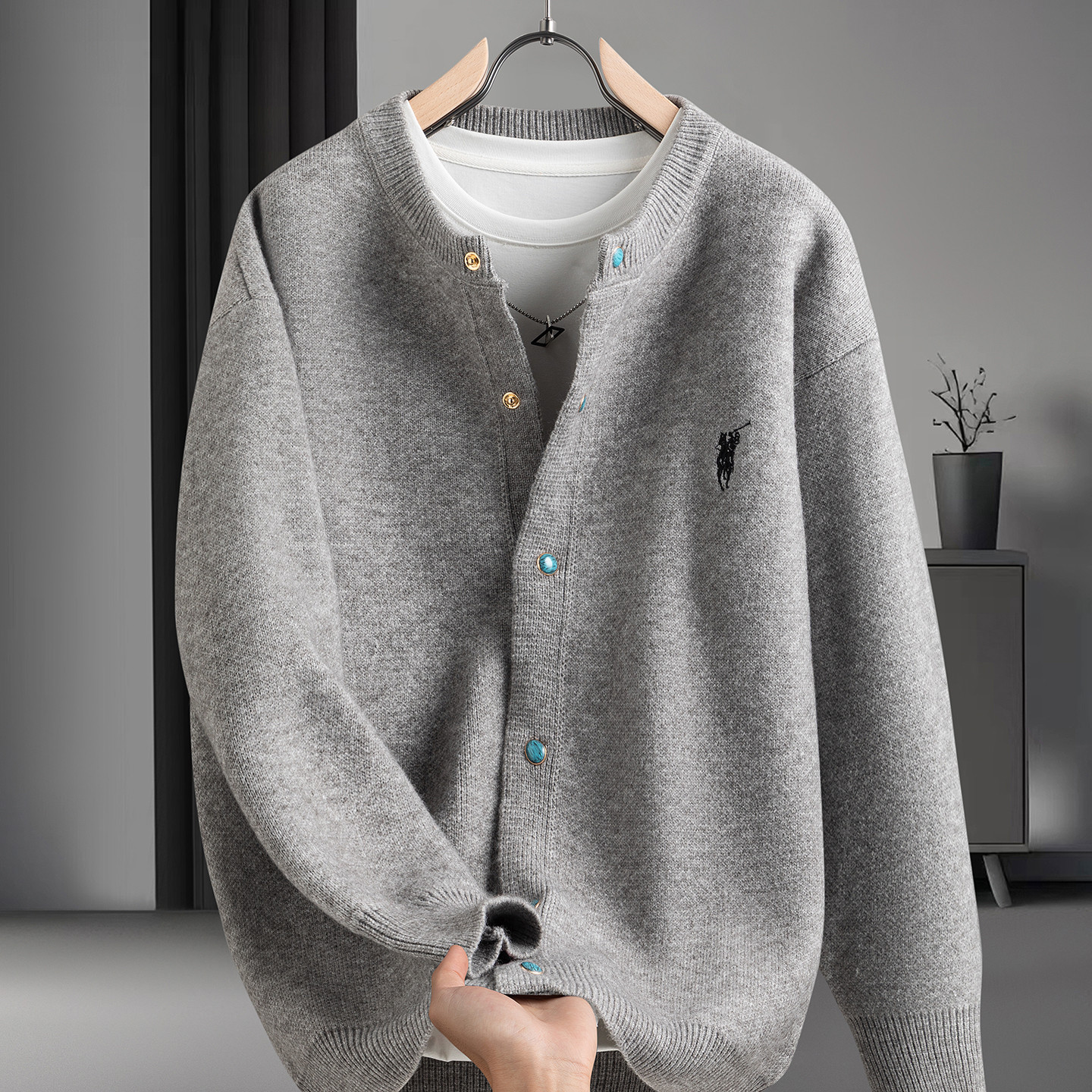 春秋季新款针织毛衣开衫