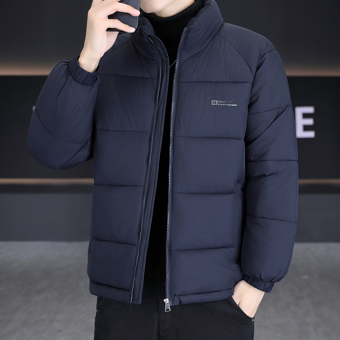 冬季新款棉衣男士加厚棉袄外套韩版潮流羽绒棉服青年休闲保暖冬装