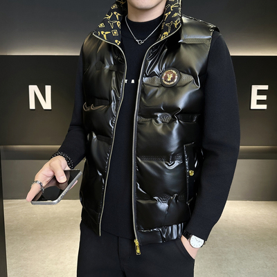 冬季新款休闲羽绒马甲外套