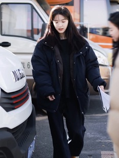 net章若楠同款 Bar 新国标白鹅绒羽绒服女 新韩国东大门th 2025冬季