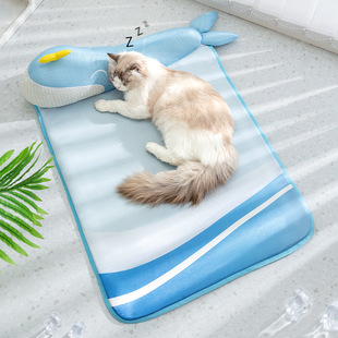 猫咪小海豚沙发靠枕动物造型玩偶垫子狗狗夏天凉席宠物猫窝 春夏季