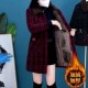 芭拉婷 高档一体绒中长款 妈妈外套女2025冬装 新款 气质洋气加绒