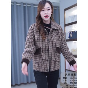 宽松休闲显瘦新款 加绒年风春秋加厚外套西服小韩版 2025 芭拉婷