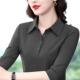 春秋新款 t2025女中 百搭显女正妈妈上衣长袖 瘦POLO衫 芭拉婷 装