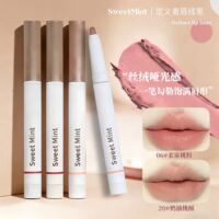SweetMint定义者唇线笔裸色深唇打底遮唇色丰唇三文鱼色勾勒唇形