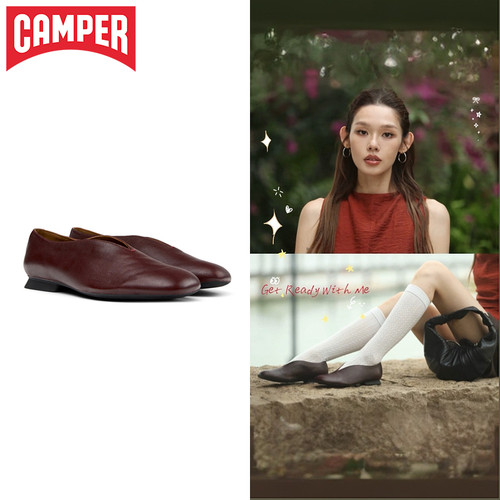 Camper看步女鞋CasiMyra芭蕾鞋