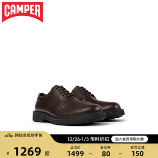 软底增高轻便通勤防滑德比鞋 Camper看步男鞋 Norman商务休闲皮鞋