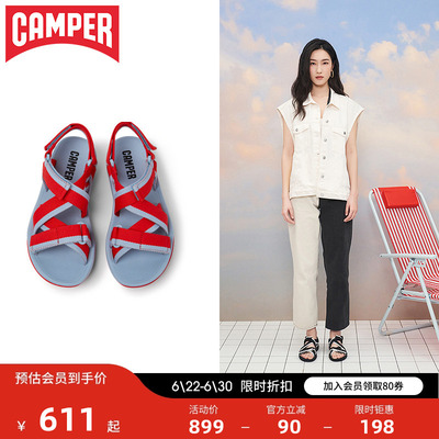 Camper看步女鞋休闲夏季百搭舒适