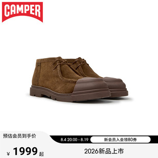 【新品】Camper看步男女鞋junction复古休闲时装靴低跟短筒靴