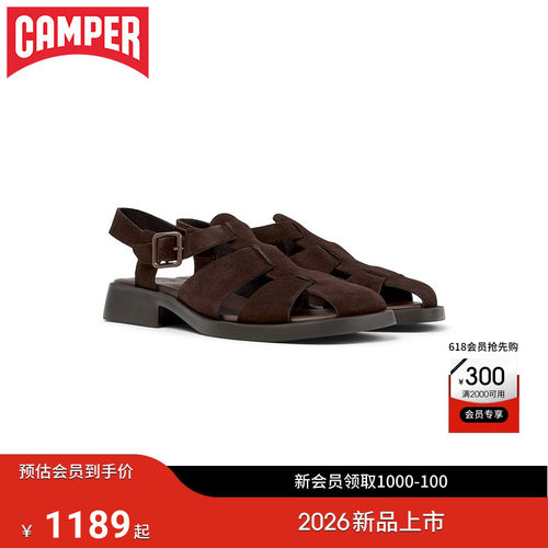 【新品】Camper看步女鞋Dana时尚舒适夏季鞋通勤日常罗马凉鞋