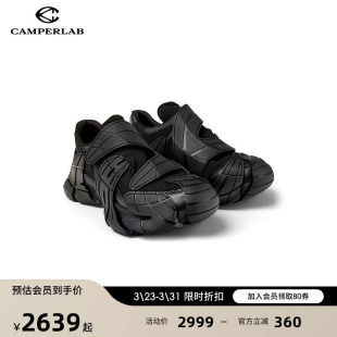 黑色休闲鞋 老爹鞋 Tormenta魔术贴厚底时尚 CAMPERLAB看步男女鞋