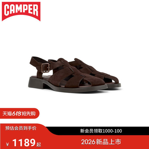 【新品】Camper看步女鞋Dana时尚舒适夏季鞋通勤日常罗马凉鞋