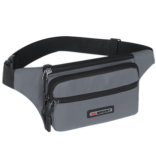 运动腰包男士户外工地干活工具袋女逛街跑步跳绳手机收纳斜挎钱包