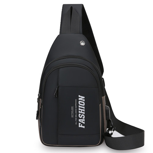 超勤男士斜挎包新款胸包男款随身