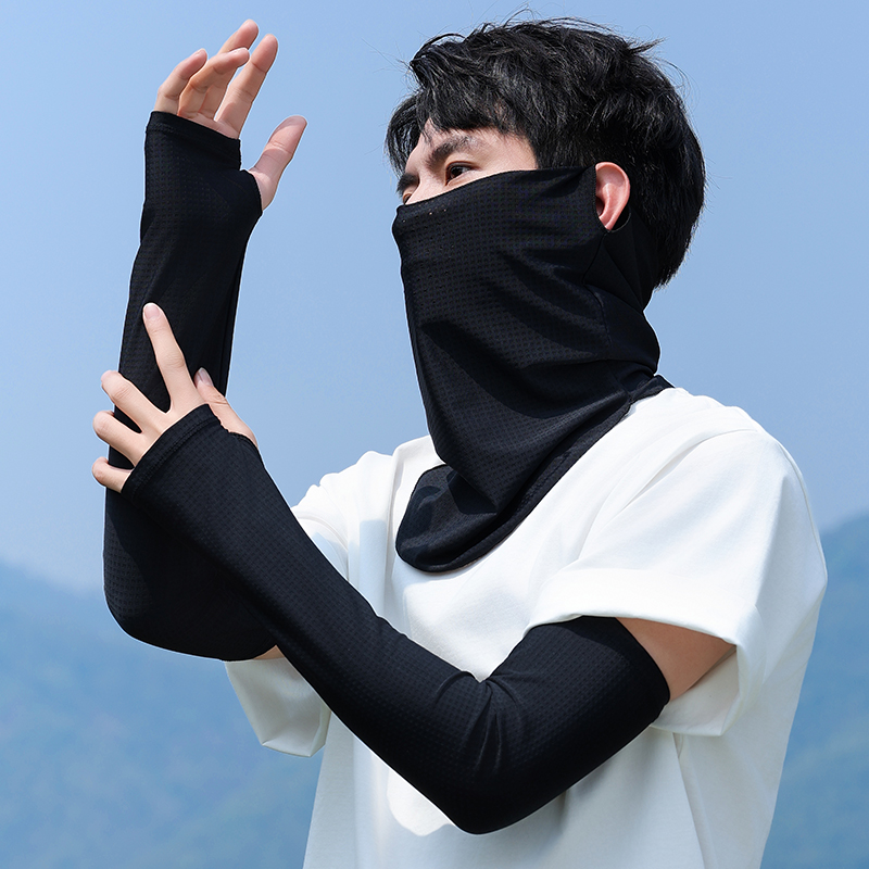 騎行必備】護臉防曬面罩護臂袖套