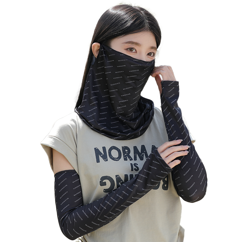 摩托车防晒面罩男女士通用