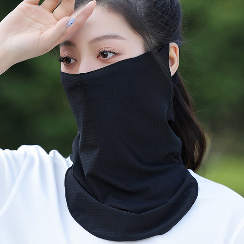 李佳埼推荐】防晒面纱女遮阳全脸