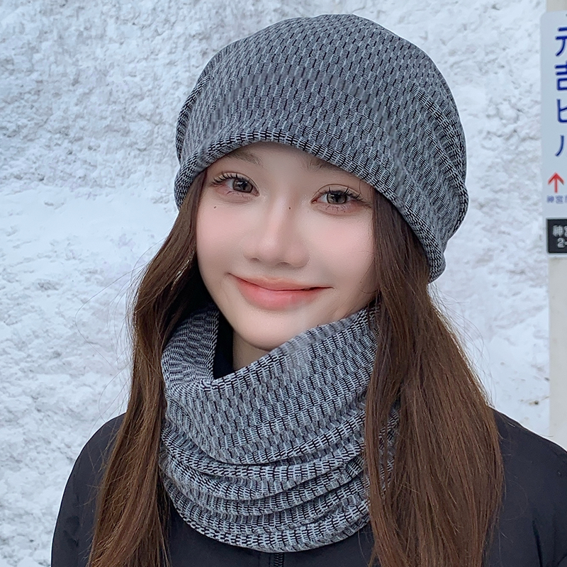 脖套男女冬季保暖围巾骑行防风户外旅游冬天护颈护耳加厚围脖帽子