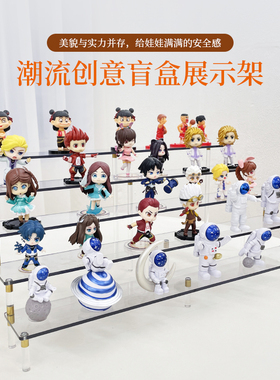穗芳盲盒手办收纳展示架可定制
