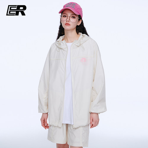 ER防晒衣夏季2026情侣新款超薄透气潮流夹克防晒服外套上衣