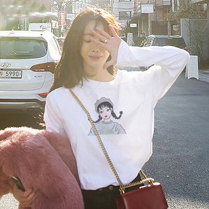 百搭长袖T恤打底衫