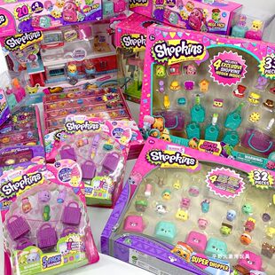 ชุดของเล่น Shopkins ซูเปอร์มาร์เก็ตและครัว — ชุดหลายชิ้น มีตัวเลือกกล่องพกพา