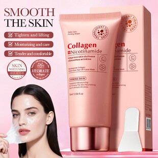 offfacial 撕拉面膜Nicotinamide mask tear glow collagen hydra