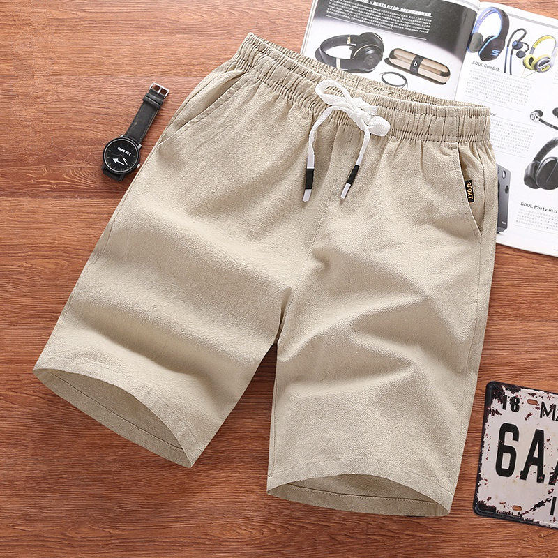 Big pants Sandy beach shorts man pure cotton Easy Outer wear pants summer leisure time Home summerin the Men's clothing, Casual pants  category - from Buy2taobao.com to provide professional Taobao agent buy service