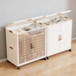 防潮防尘收纳箱家用大容量被子整理箱衣物玩具塑料可折叠储物箱