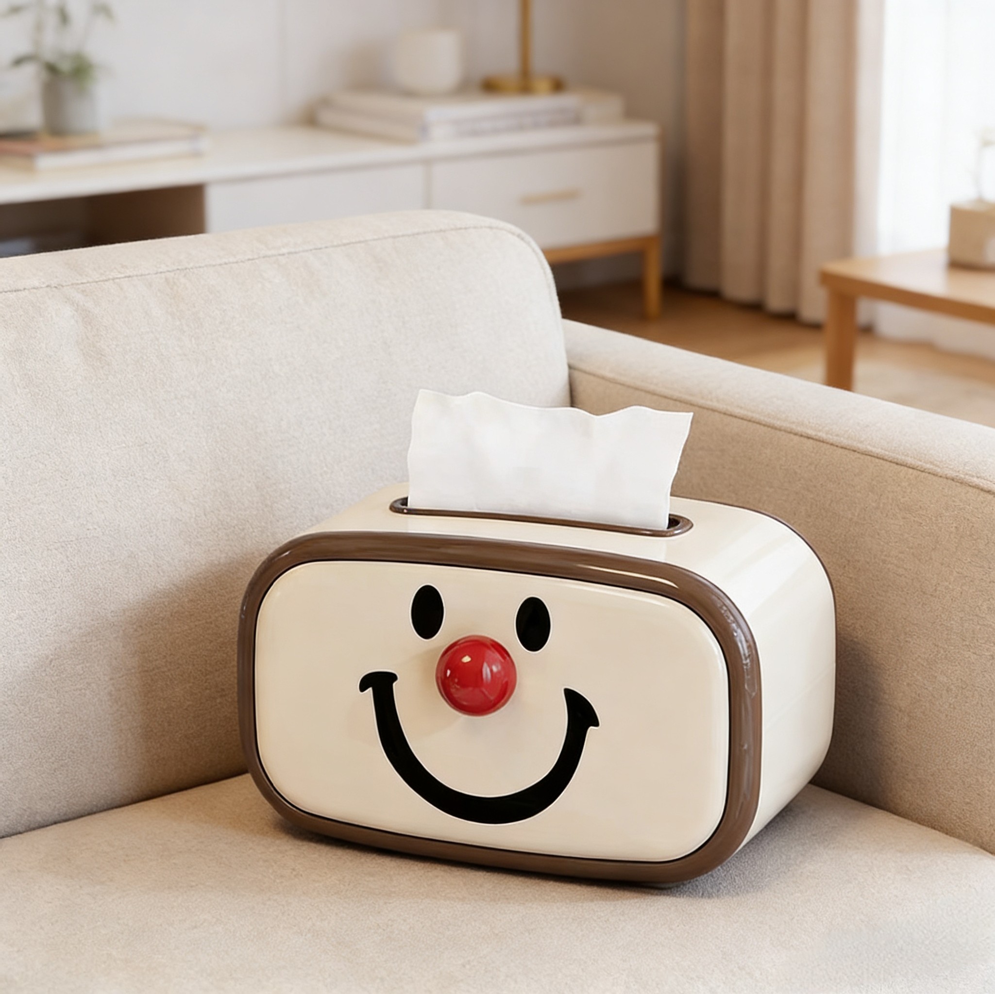 餐巾纸收纳盒家用客厅卧室大容量抽纸盒塑料轻奢ins风趣味纸巾盒,家庭/个人清洁工具,卷纸器/纸巾架,淘宝优惠券,粉丝福利购,淘宝优惠卷