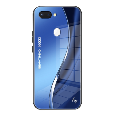 适用oppoR15梦境手机壳新款钢化玻璃男女硅胶全包防摔保护套高级感创意商务个性高档超薄经典流线形外壳